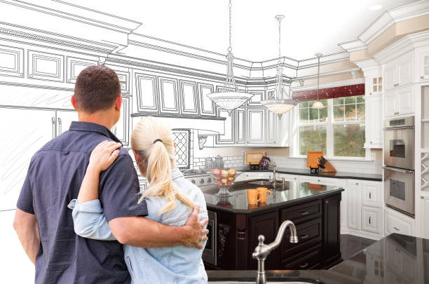Professional Kitchen Island Installation technician working in Kimball, MN